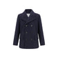 Blue Wool Coat