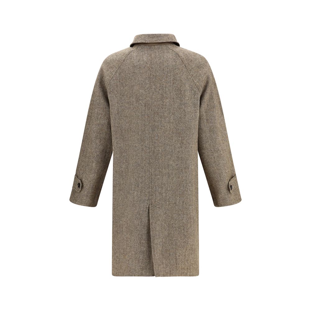 Brown Cotton Coat