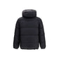 Black Polyester Coat