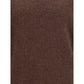 Brown Fleece Wool Sweatshirt