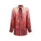 Multicolor Silk Pattern Shirt