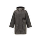 Brown Cotton Trench Coat