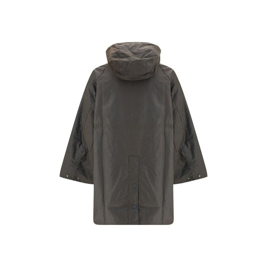 Brown Cotton Trench Coat