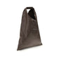 Brown Polyethylene Handbag