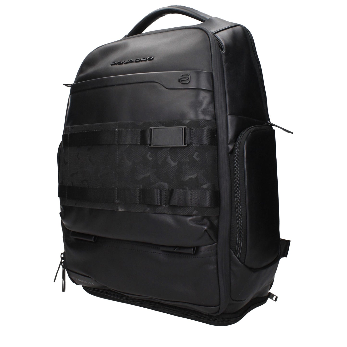 Black Leather Backpack
