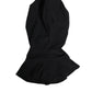 Black Nylon Elastane Balaclava Hood Face Cover Hat