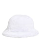 White Modacrylic Fur Bucket Men Capello Hat