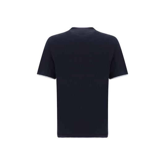 Blue Cotton T-Shirt