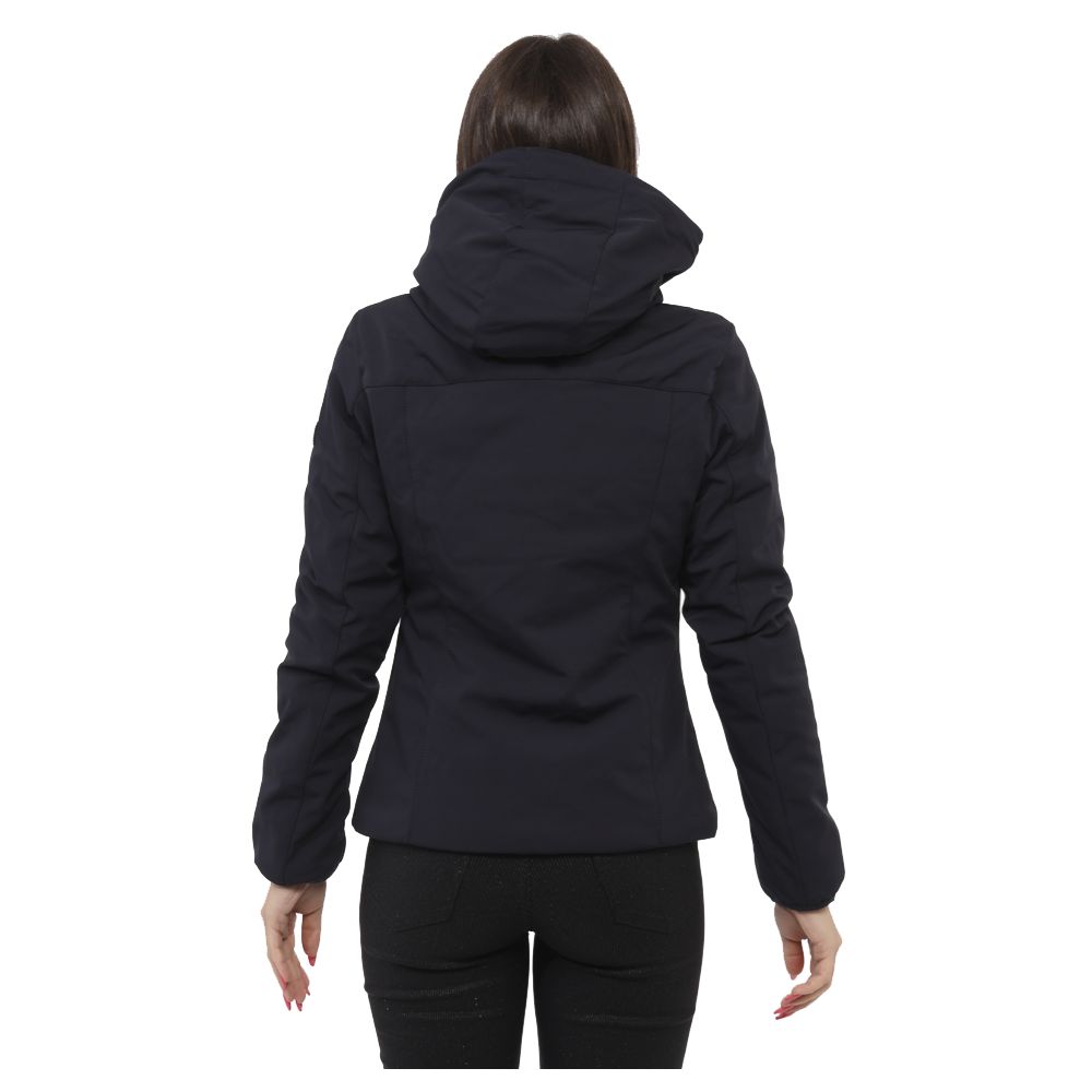 Blue Nylon Jackets & Coat