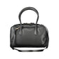 Black Polyethylene Women Handbag