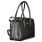 Black Polyethylene Women Handbag
