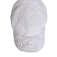 White Modacrylic Rapper Men Baseball Capello Hat