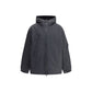 Black Polyester Shell Jacket
