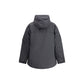 Black Polyester Shell Jacket