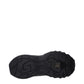 Black Fabric Athletic Sneakers
