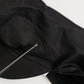Black Cotton Stretch Newsboy Cloth Capello Hat