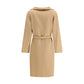 Beige Cashmere Coat