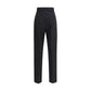 Black Fleece Wool Dress Pants