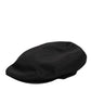 Black Cotton Dg Logo Newsboy Cloth Capello Hat