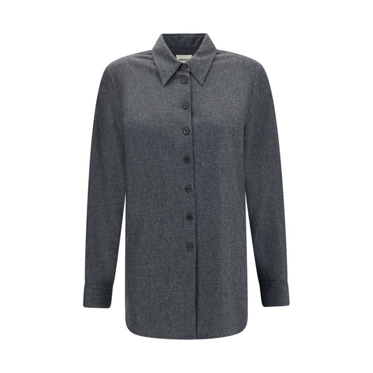 Gray Wool Shirt