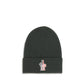 Black Fleece Wool Beanie