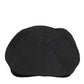 Black Cotton DG Logo Newsboy Cloth Capello Hat