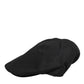 Black Cotton DG Logo Newsboy Cloth Capello Hat