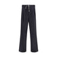 Gray Wool Casual Pants
