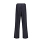 Gray Wool Casual Pants