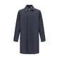 Blue Cotton Coat