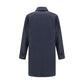 Blue Cotton Coat