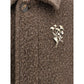 Brown Viscose Coat