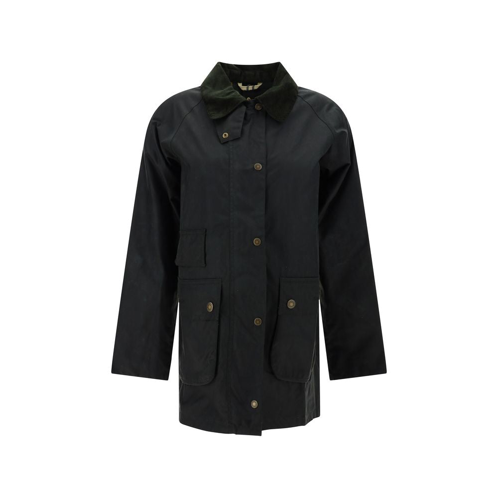 Green Cotton Coat