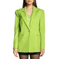 Green Polyester Blazer