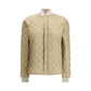 Beige Polyamide Bomber