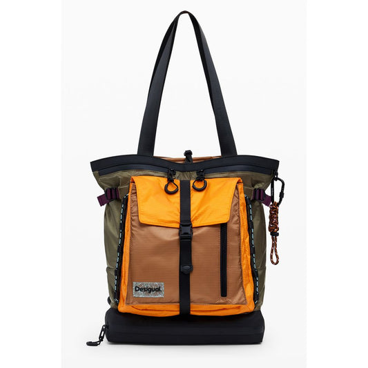 Green Polyester Backpack