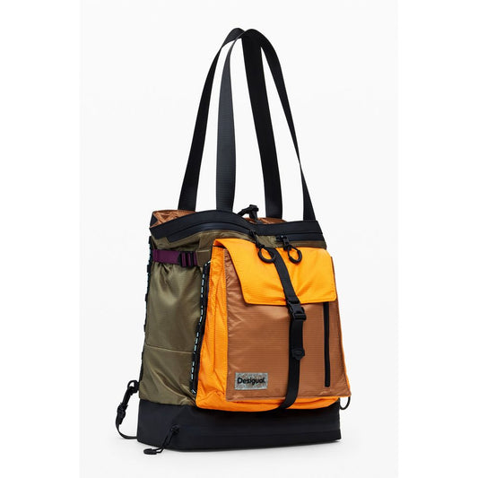 Green Polyester Backpack