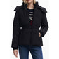 Black Polyester Women Jacket