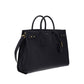 Black Calf Leather Bos Taurus Handbag