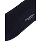 Navy Blue Wool Socks