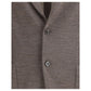 Brown Fleece Wool Blazer