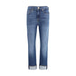 Blue Cotton Relaxed Fit Jeans
