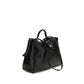 Black Calf Leather Bos Taurus Shoulder Bag