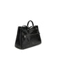 Black Calf Leather Bos Taurus Shoulder Bag