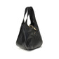 Black Buffalo Leather Shoulder Bag