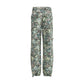 Multicolor Cotton Casual Pants