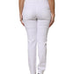 White GIRLY Floral Embroidery Denim Jeans