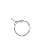 Light Blue Calf Leather Bos Taurus Belt