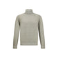 Bicolor Wool Turtleneck
