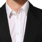 Black Wool 2 Buttons Suit Men Jacket Blazer